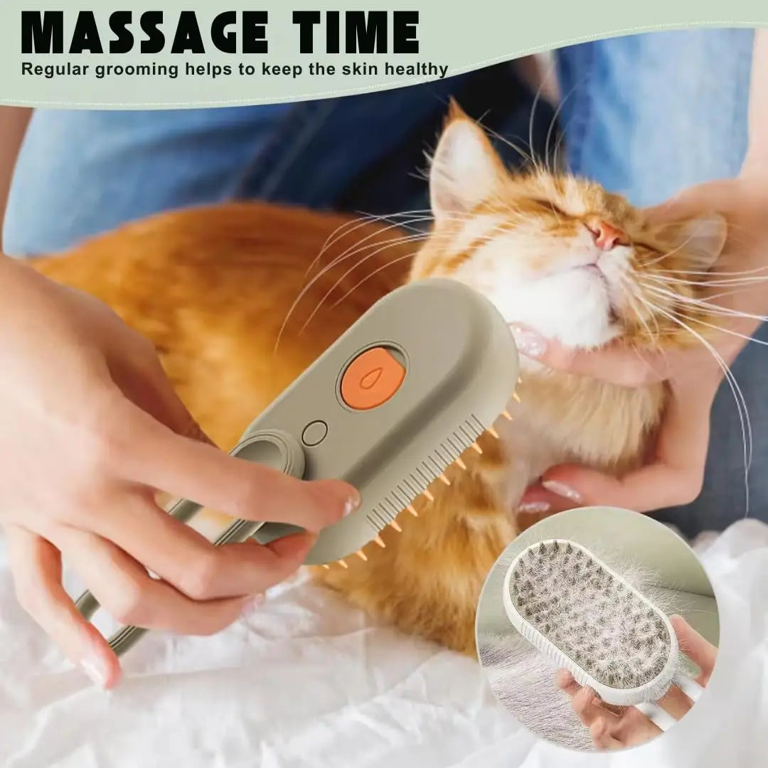 Myfluffy ™ ,pet steam brush